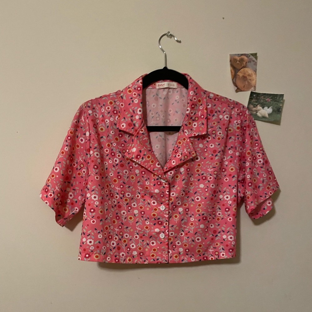 Cropped button up💿🌸🫧 - Picture 7 of 7